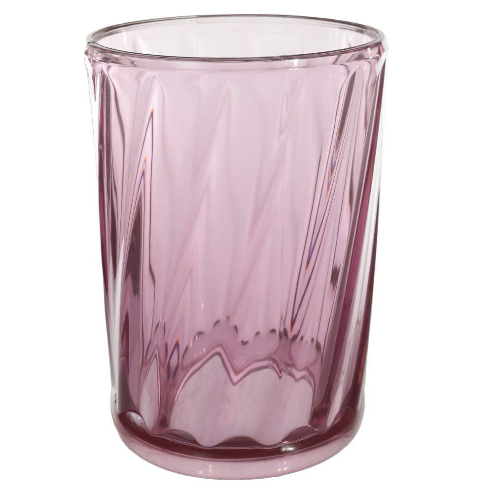COPO ACRILICO 410ml 12X8,5cm WAVE (ROXO)