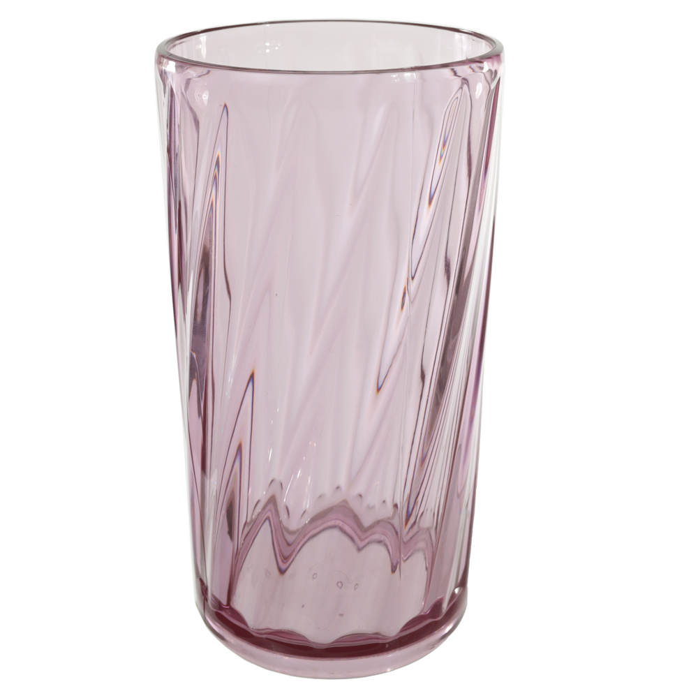 COPO LONGDRINK ACRILICO 600ml 16X8,5cm WAVE (ROXO)