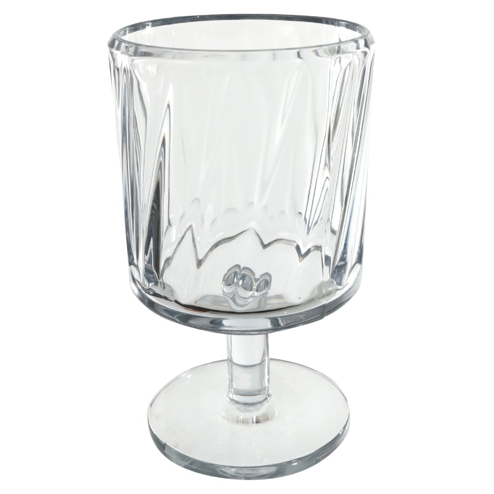 TACA ACRILICO 340ml 15X8,5cm WAVE (TRANSPARENTE)