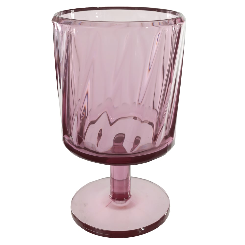 TACA ACRILICO 340ml 15X8,5cm WAVE (ROXO)