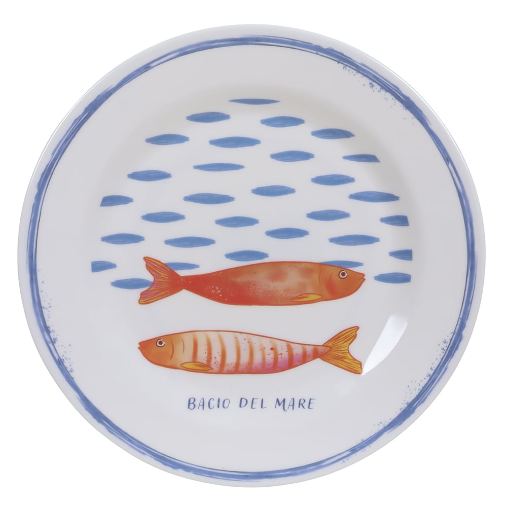 PRATO SOBREMESA MELAMINA 23d NAVAL (OFF WHITE)