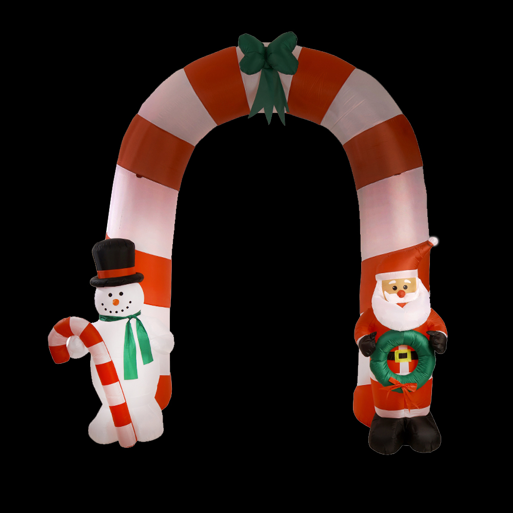 PORTAL NATAL INFLAVEL BIVOLT C/LED (COLORIDO) 2,4m