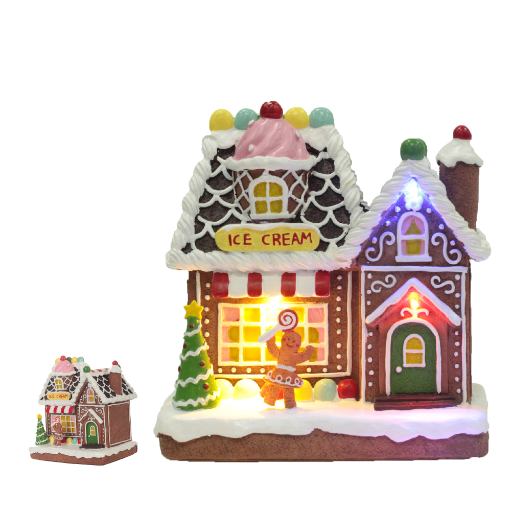 CASA NATAL GINGER DOCE (COLORIDO) 15,5X14,5X10,2CM