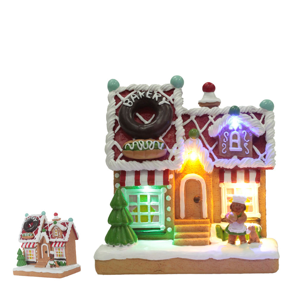 CASA NATAL GINGER DOCE (COLORIDO) 15,5X14,5X10,2CM