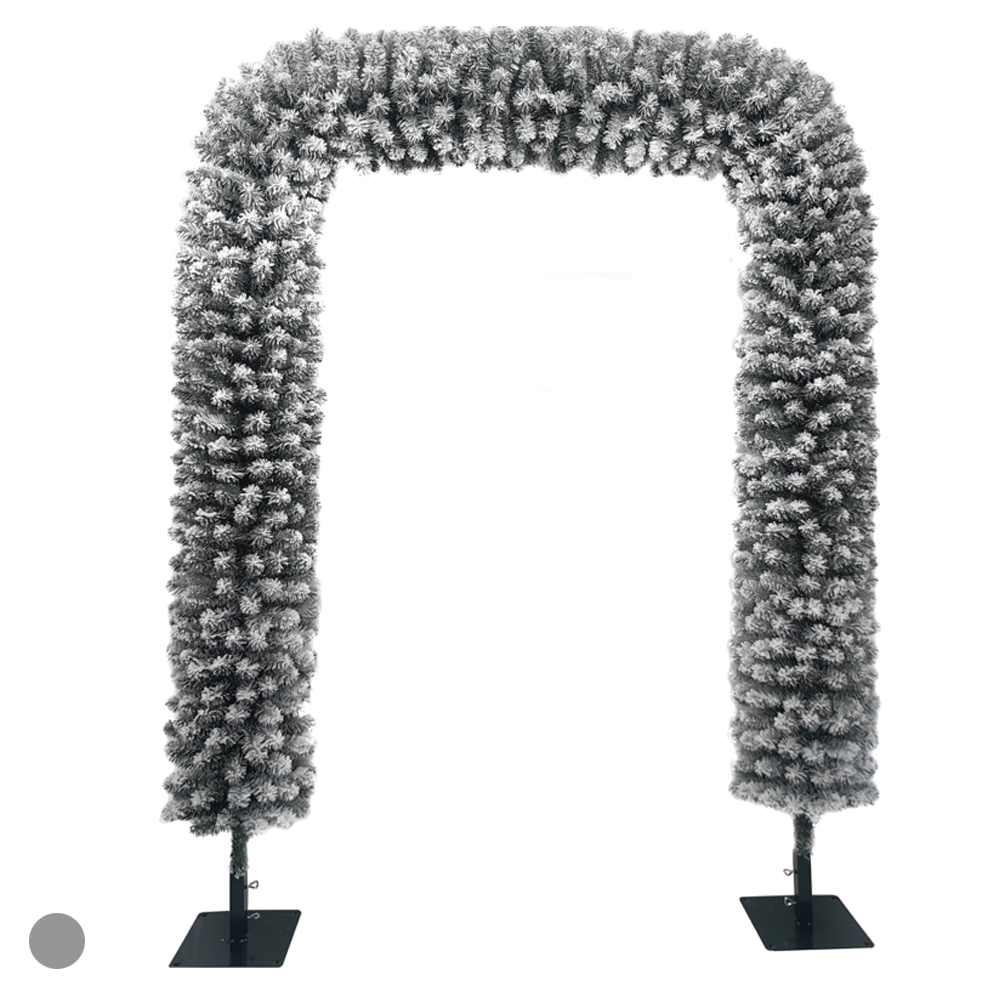 FESTAO NATAL NEVADO ARCO C/1048 TIPS (VERDE) 2,65m