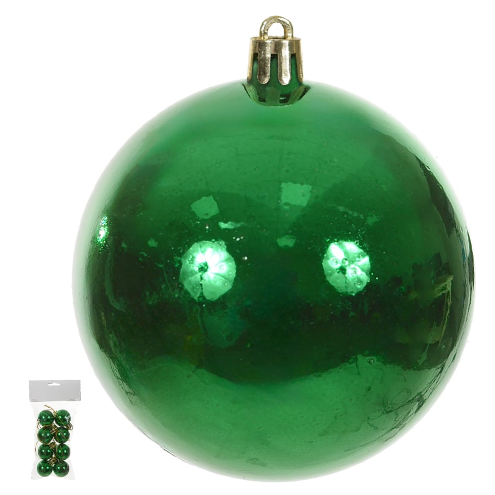 BOLA METALICA BAG C/8 UND (VERDE) 3D