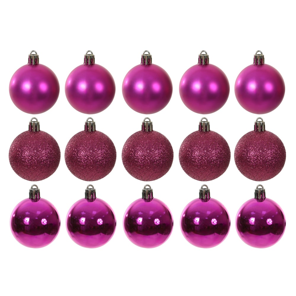 BOLA MISTO TUBO C/15 UND (ROSA) 4D