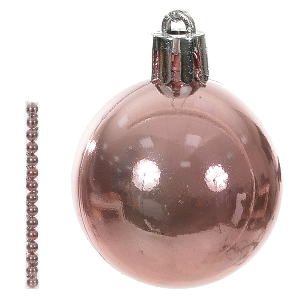BOLA PEROLADA TUBO C/15 UND (ROSA CLARO) 4D