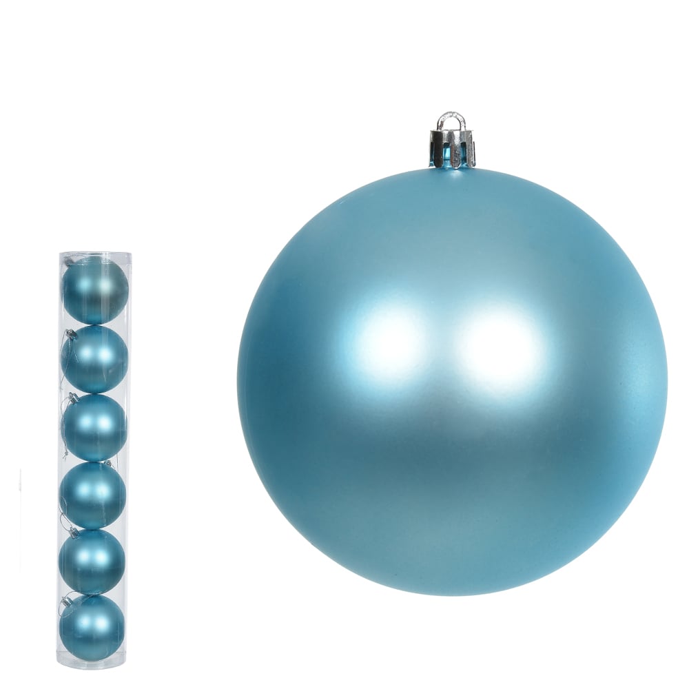 BOLA FOSCA TUBO C/6 UND (AZUL CLARO) 8D