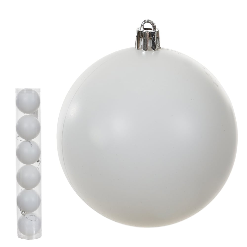 BOLA FOSCA TUBO C/6 UND (BRANCO) 8D