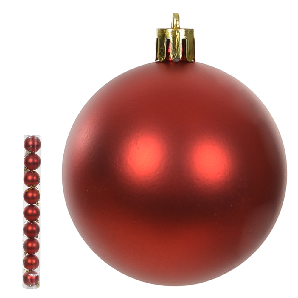 BOLA FOSCA TUBO C/9 UND (VERMELHO) 6D