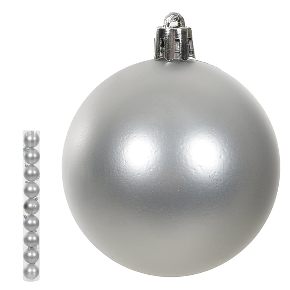 BOLA FOSCA TUBO C/9 UND (PRATA) 6D