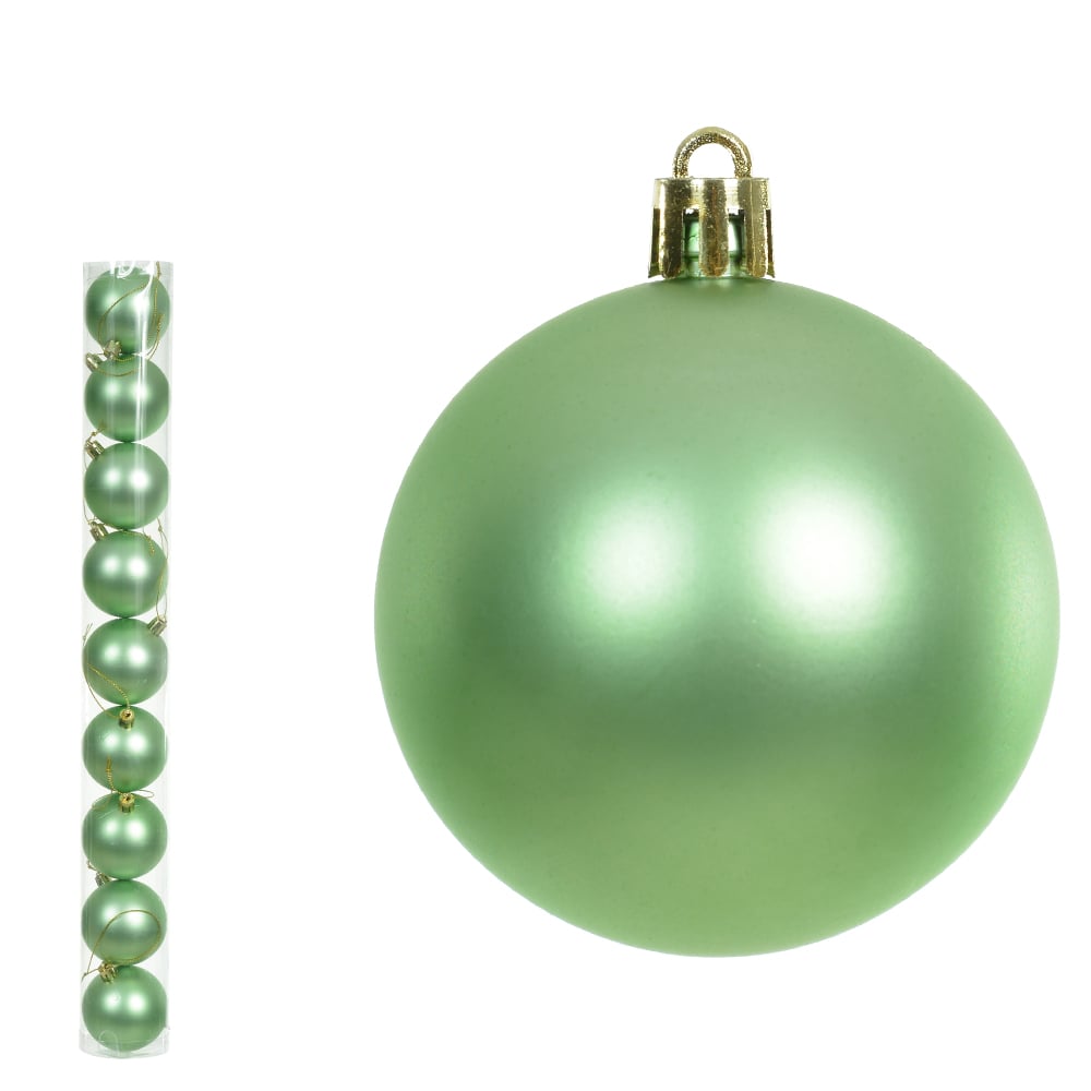 BOLA FOSCA TUBO C/9 UND (VERDE CLARO) 6D