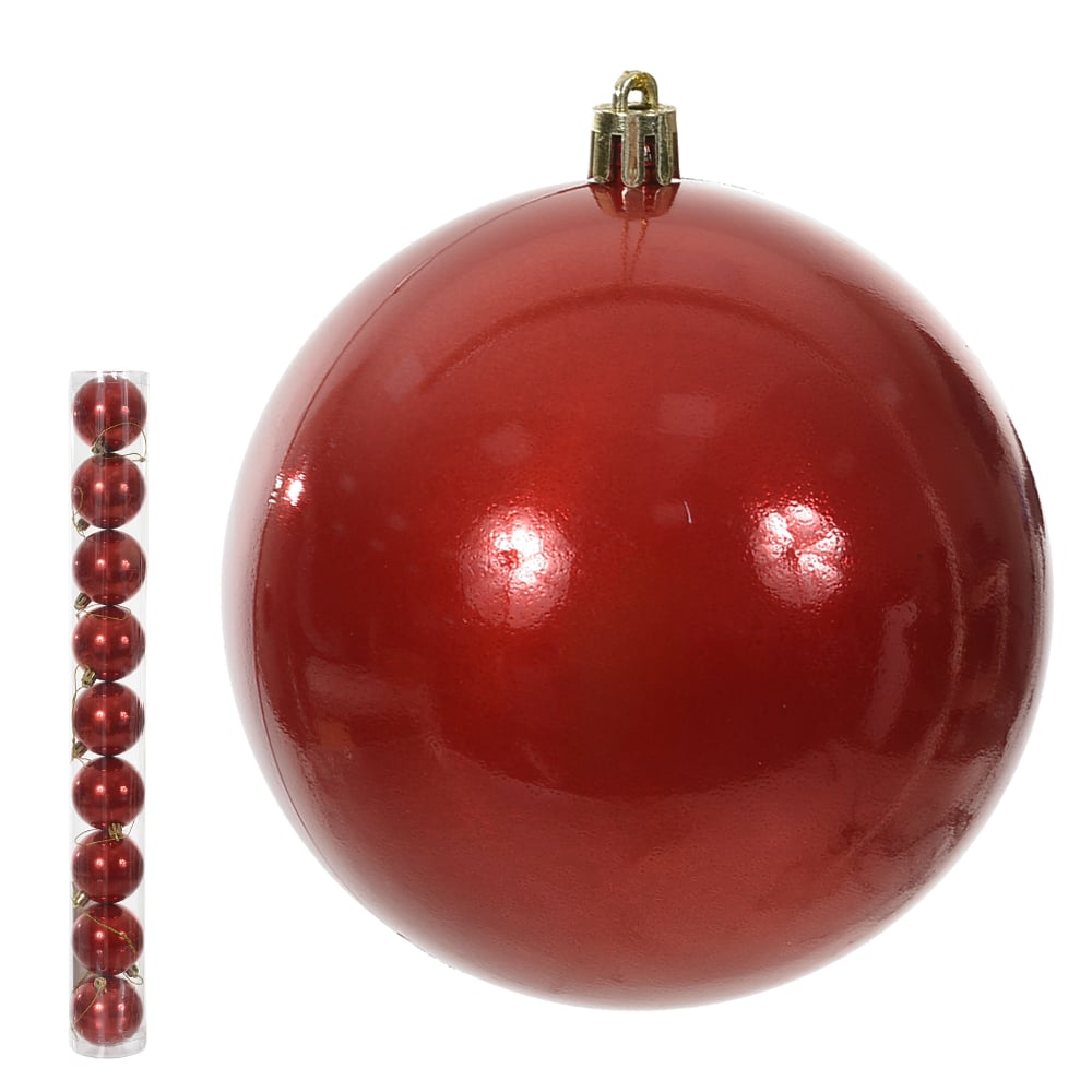 BOLA PEROLADA TUBO C/9 UND (VERMELHO) 6D