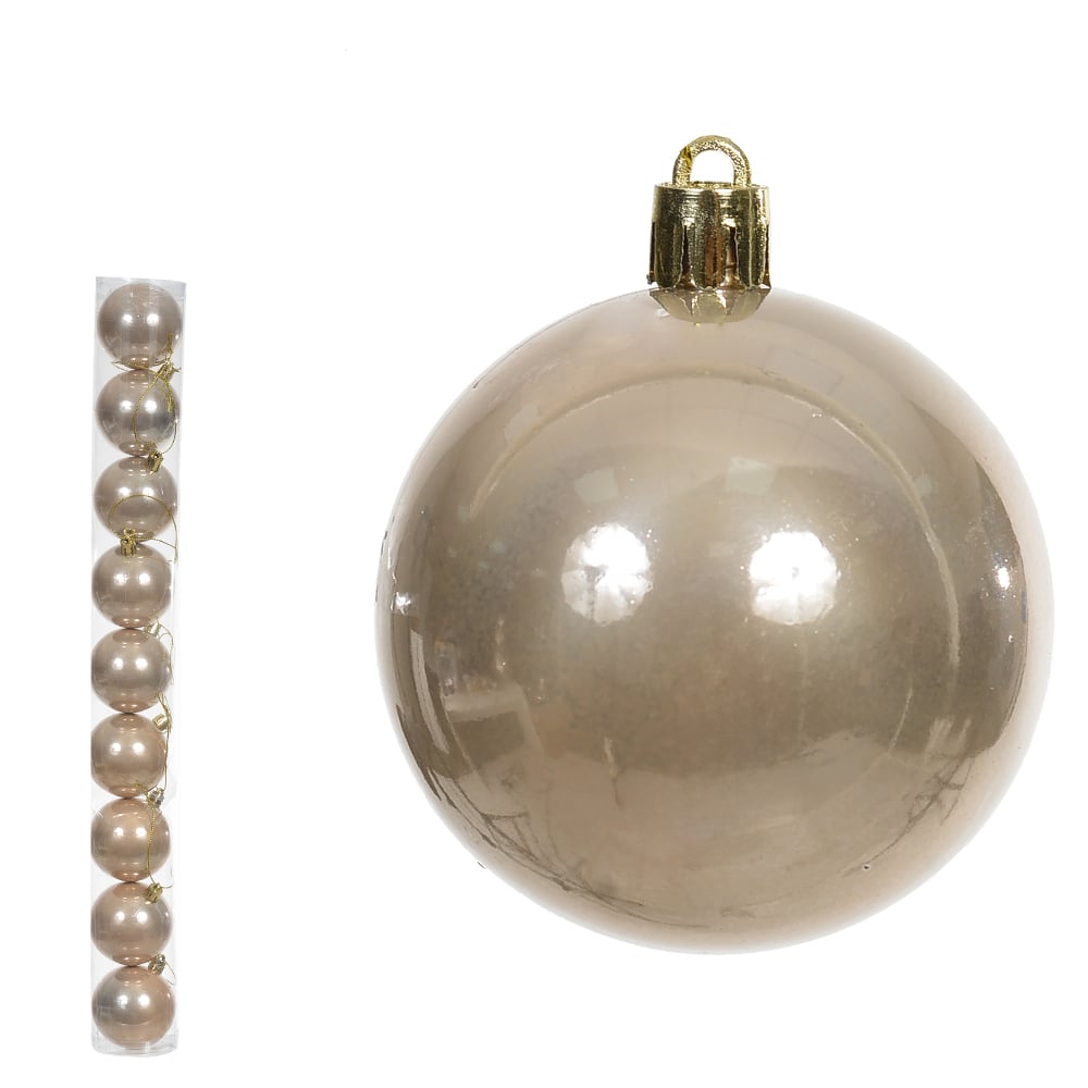BOLA PEROLADA TUBO C/9 UND (CHAMPANHE) 6D
