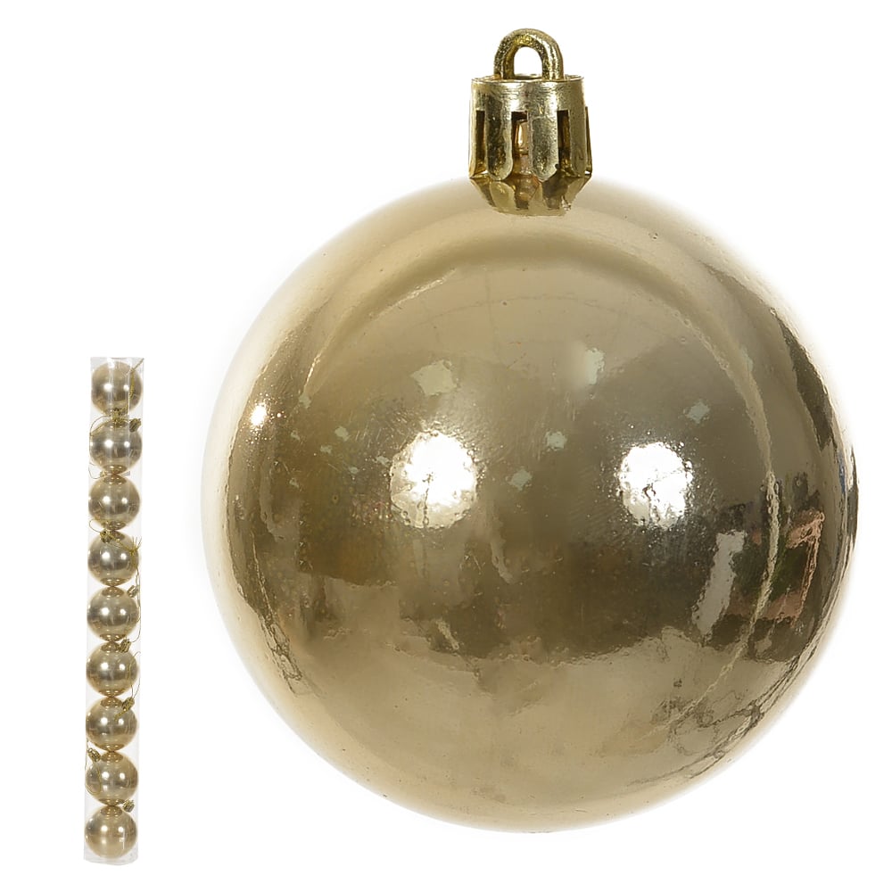 BOLA PEROLADA TUBO C/9 UND (DOURADO) 6D
