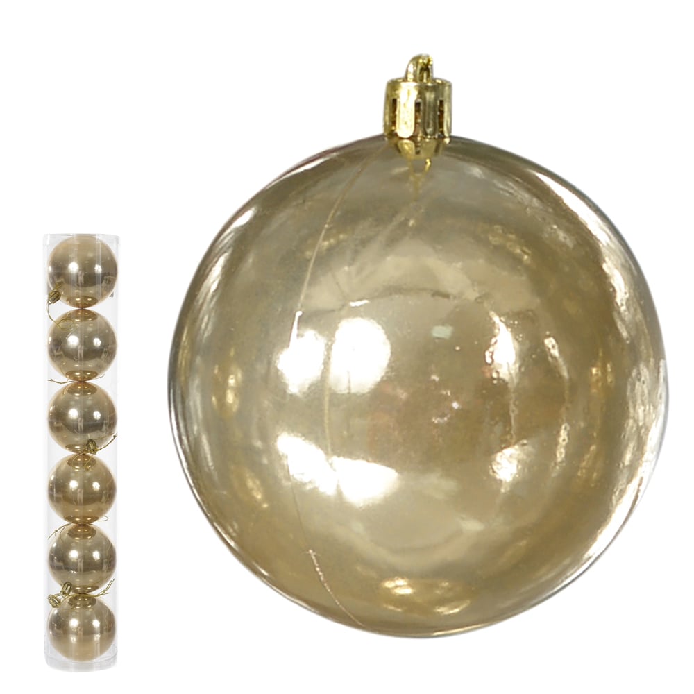 BOLA PEROLADA TUBO C/6 UND (DOURADO) 8D