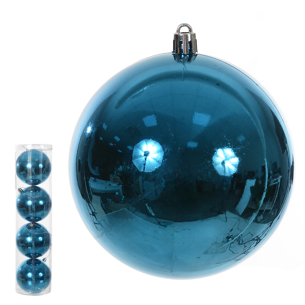 BOLA PEROLADA TUBO C/4 UND (AZUL ESCURO) 10D