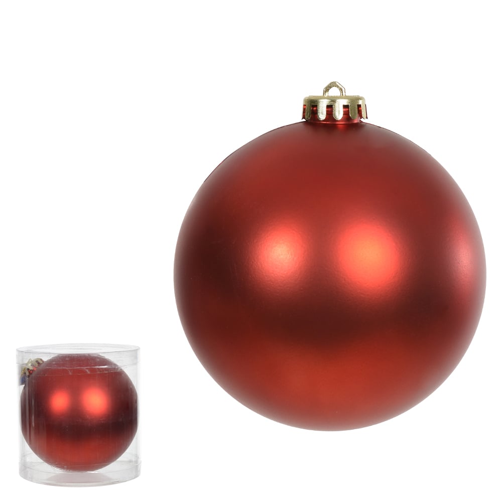 BOLA FOSCA TUBO C/1 UND (VERMELHO) 12D