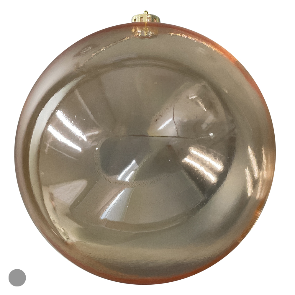 BOLA TRANSPARENTE TUBO C/1 UND (CHAMPANHE) 20D