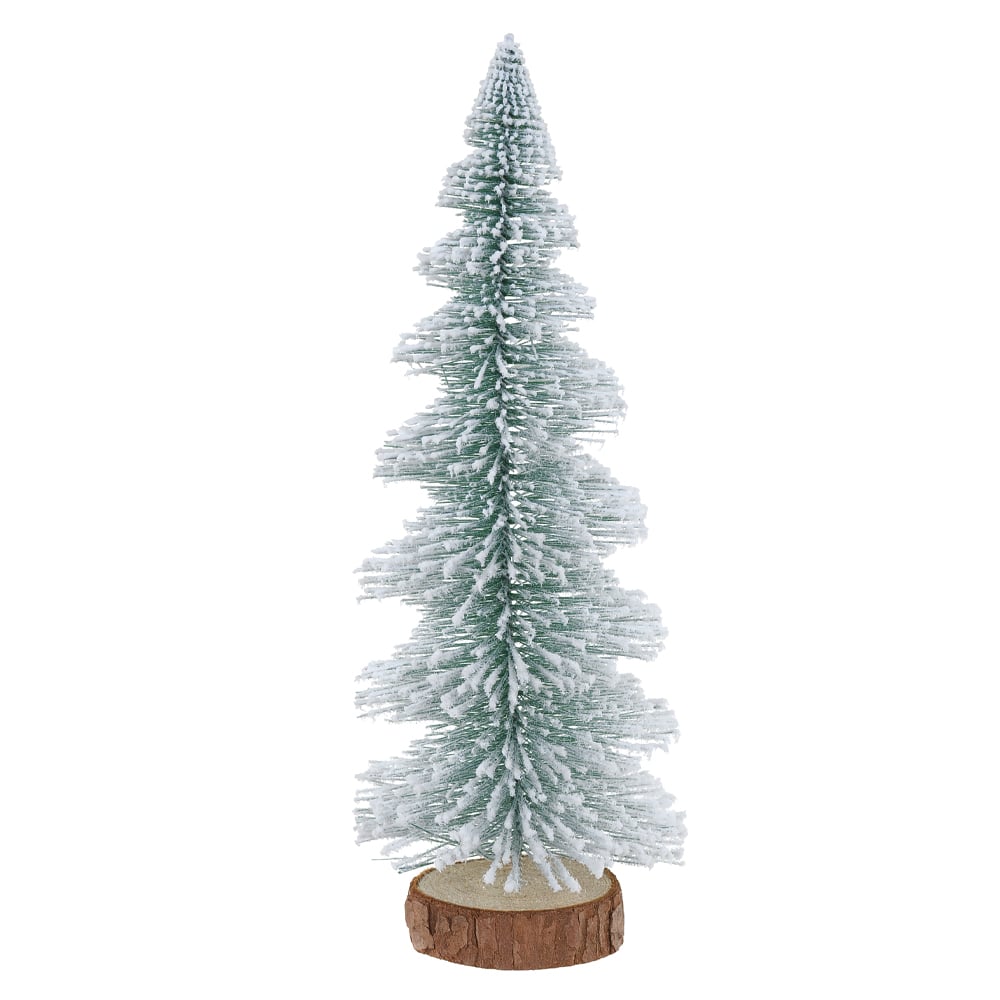 A.MINI ARVORE NATAL (VERDE BRANCO) 25cm