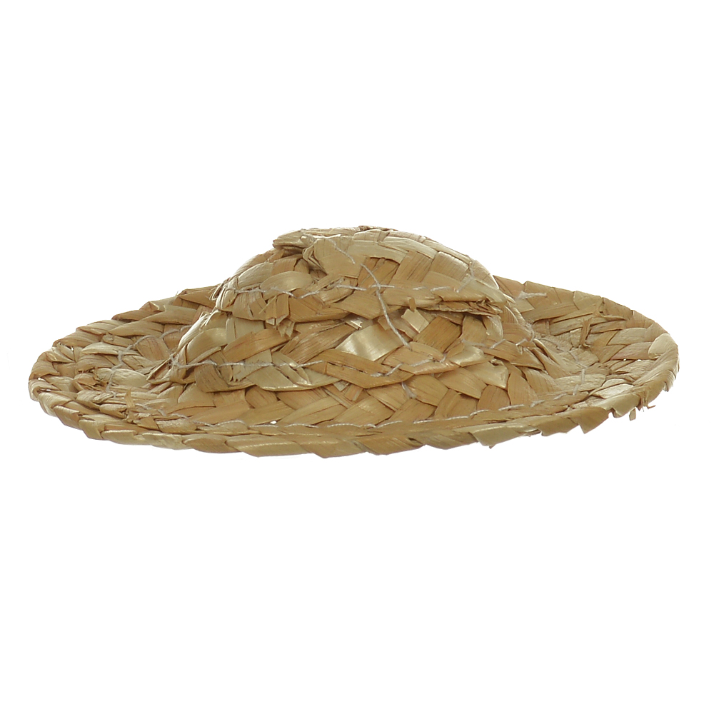 CHAPEU PALHA DE SAO JOAO C/20 (BEGE) 8cm