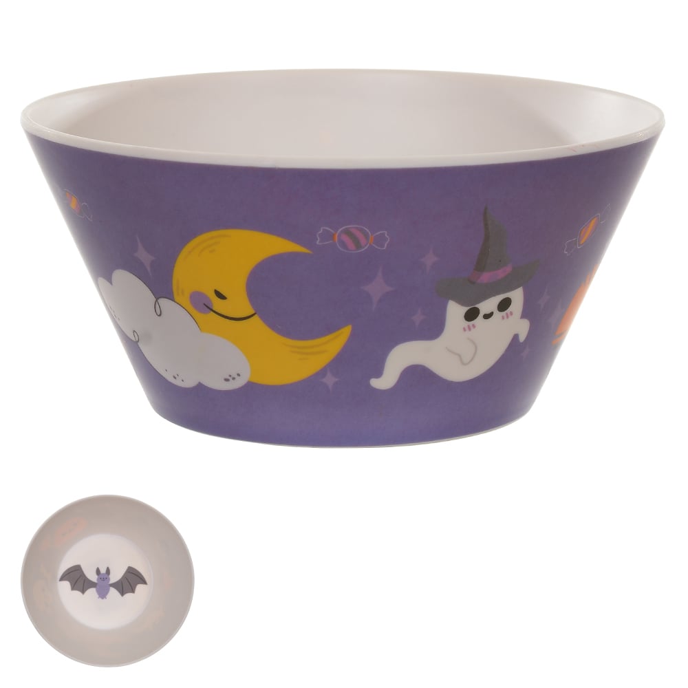 BOWL MELAMINA HALLOWEEN (COLORIDO) 7,4X15cm