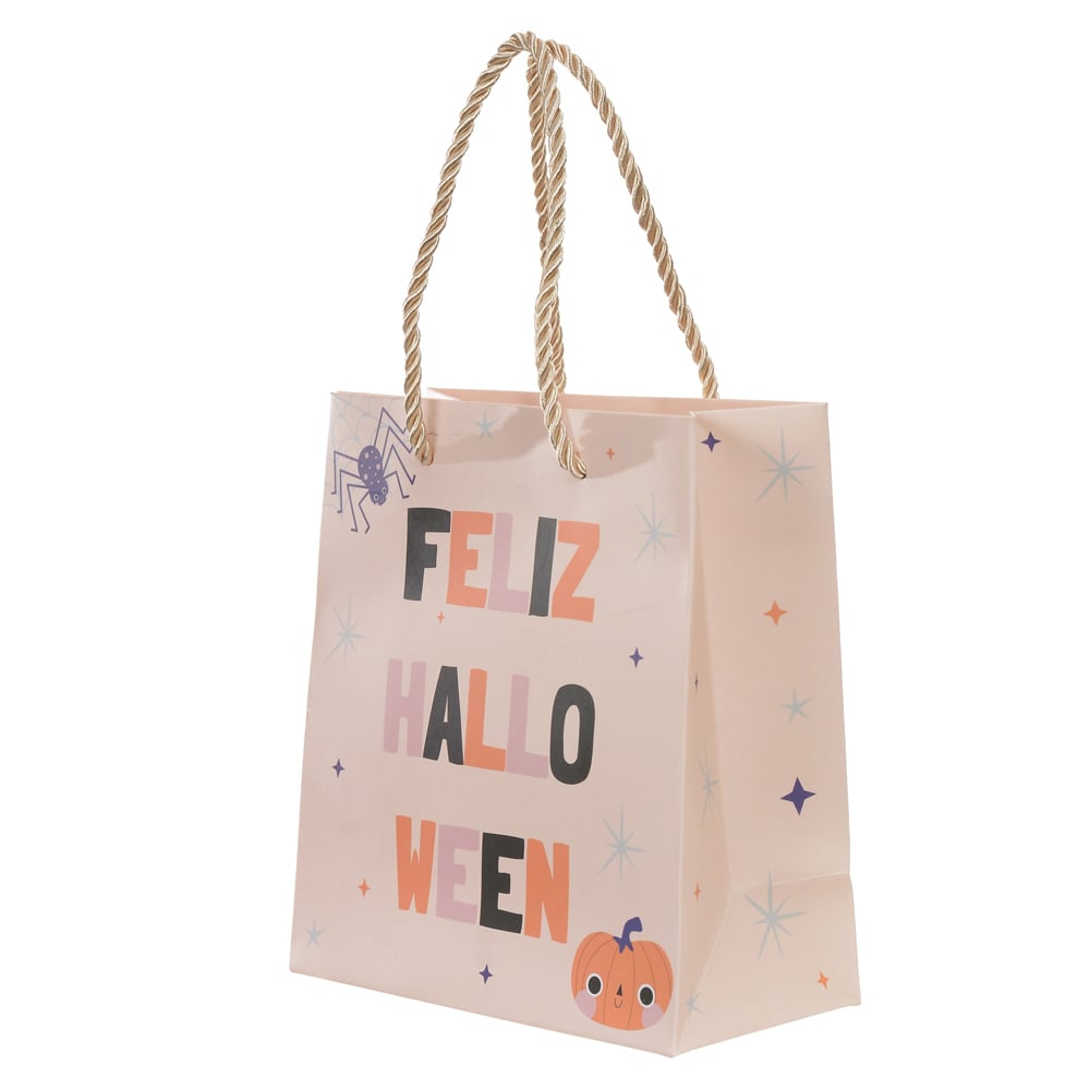 SACOLA DE PAPEL INFANTIL (COLORIDO) 15,5X14,3X7cm
