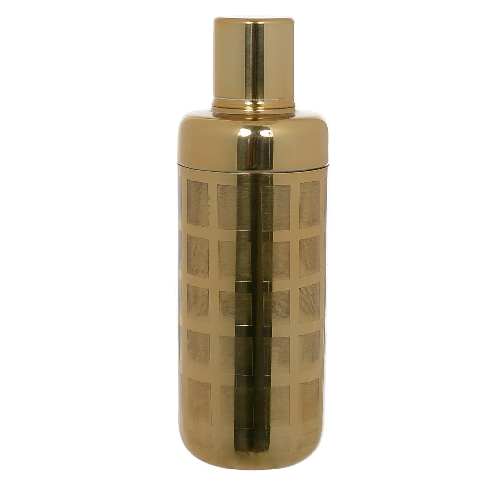 COQUETELEIRA ACO INOX 550ml 21X8cm TAITI (DOURADO)