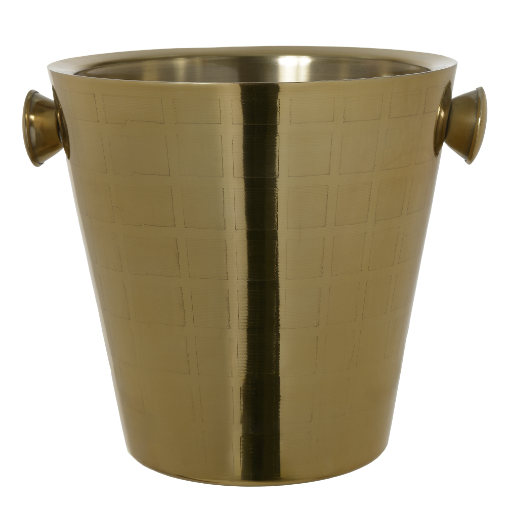 BALDE TERMICO ACO INOX 3500ml 23X8cm TAITI (DOURADO)