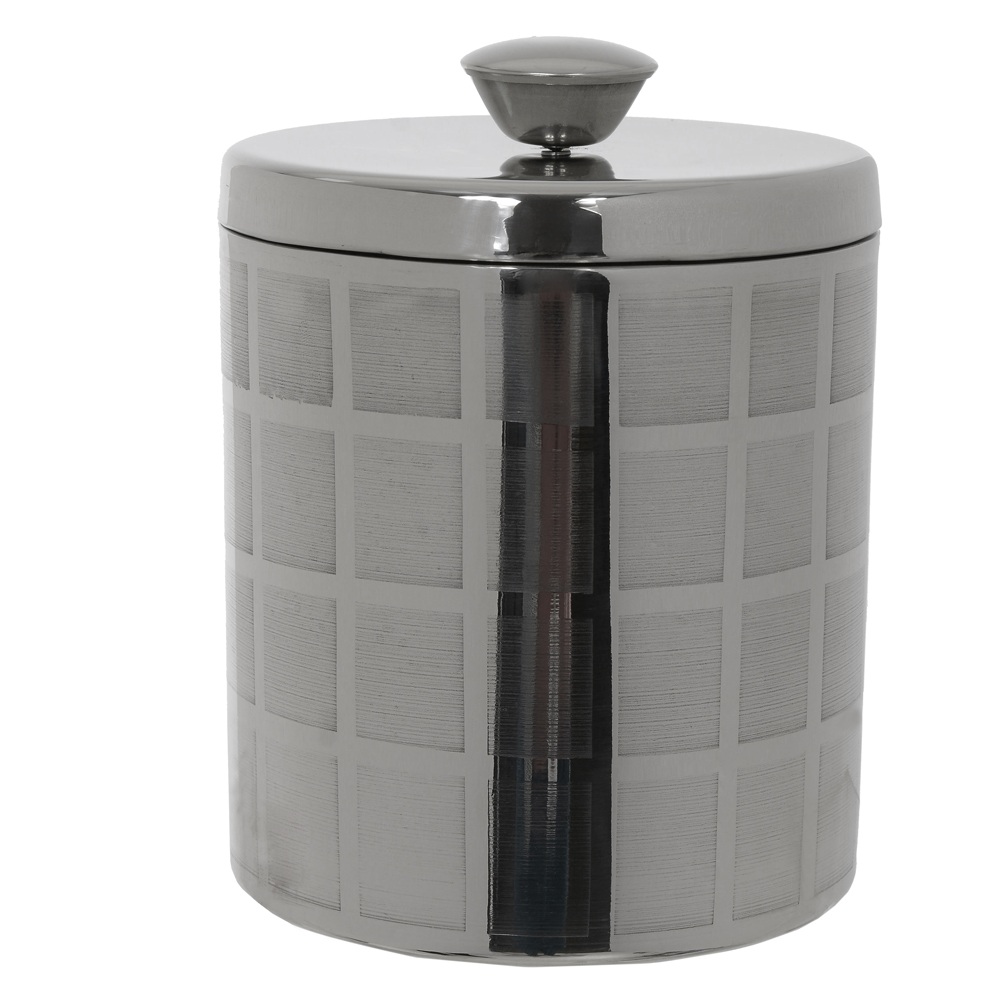 BALDE GELO ACO INOX 1500ml 17X15cm TAITI (PRATA)