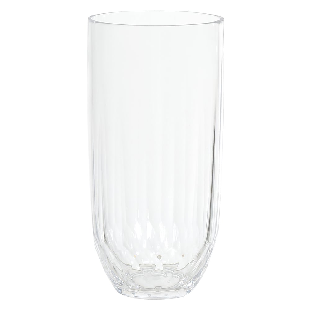 COPO ACRILICO 560ml 16X8cm DIAMOND (TRANSPARENTE)