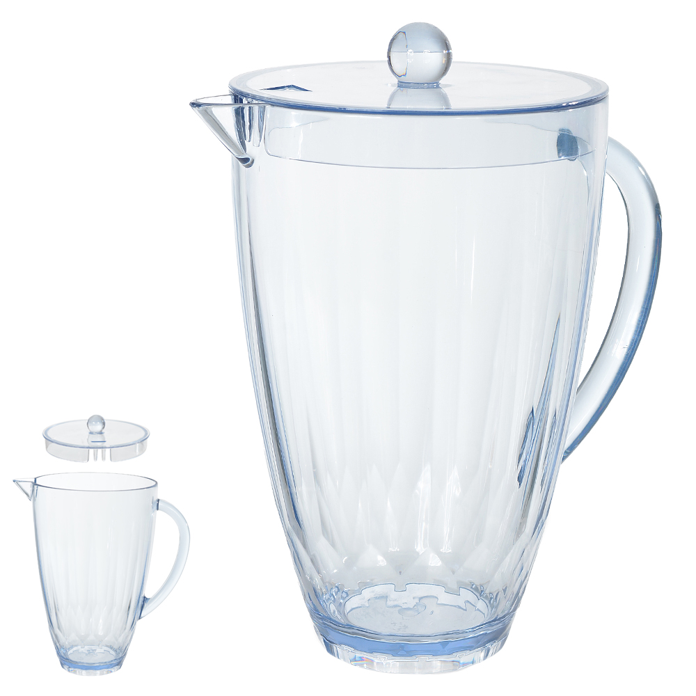 JARRA ACRILICO 2000ml 26,5X21cm 15d DIAMOND (AZUL)