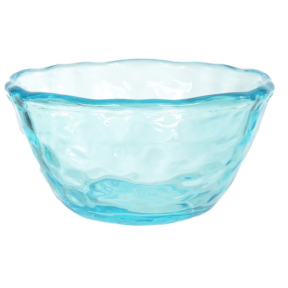 BOWL ACRILICO 440ml 7X14cm MARTELADO (AZUL)