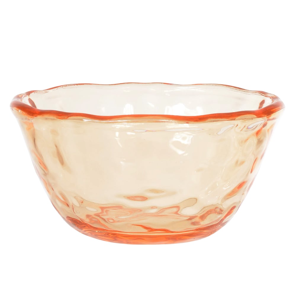 BOWL ACRILICO 440ml 7X14cm MARTELADO (AMBAR)