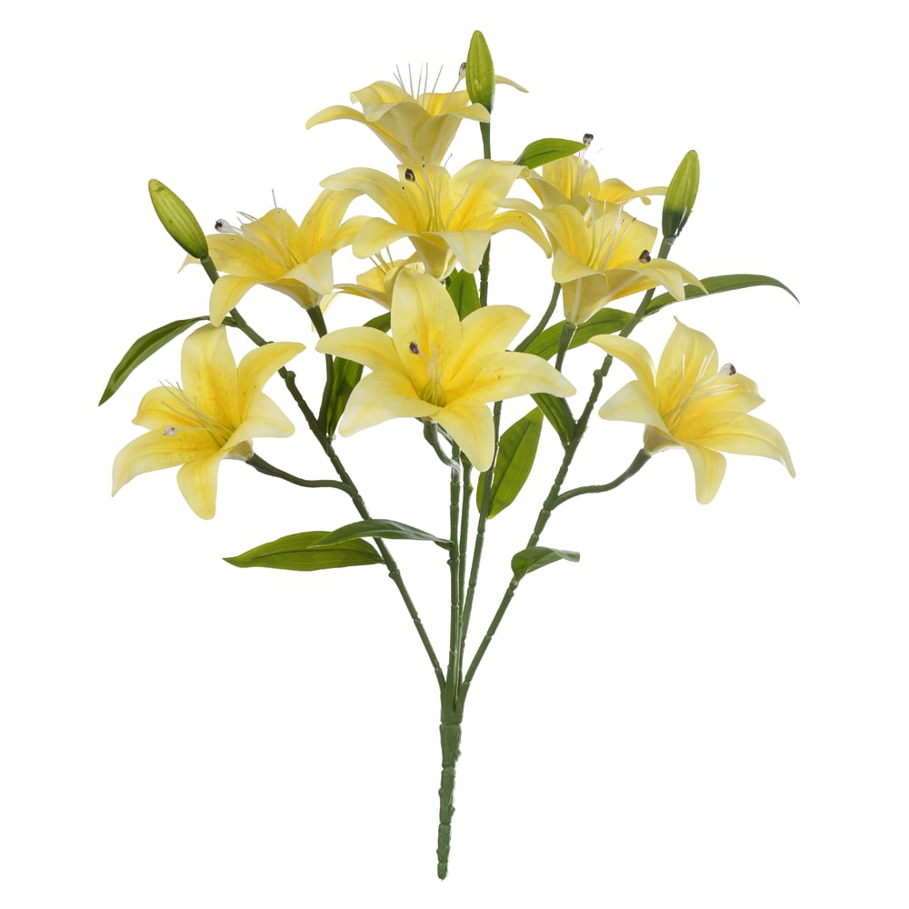 B.LIRIO REAL TOQUE X12 (AMARELO) 55cm
