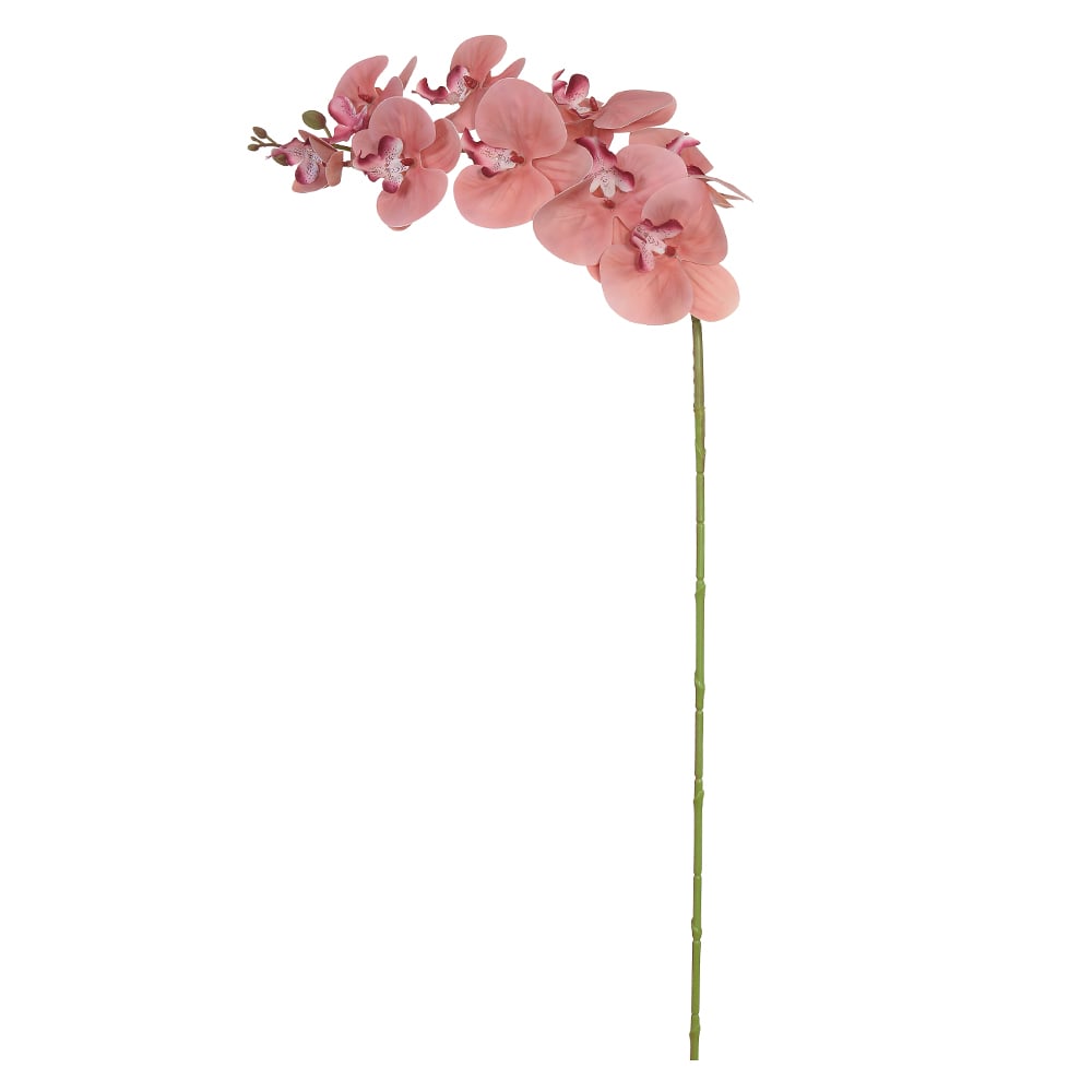 H.ORQUIDEA PHALAENOPSIS REAL TOQUE X9 (ROSA ANTIGO) 95cm