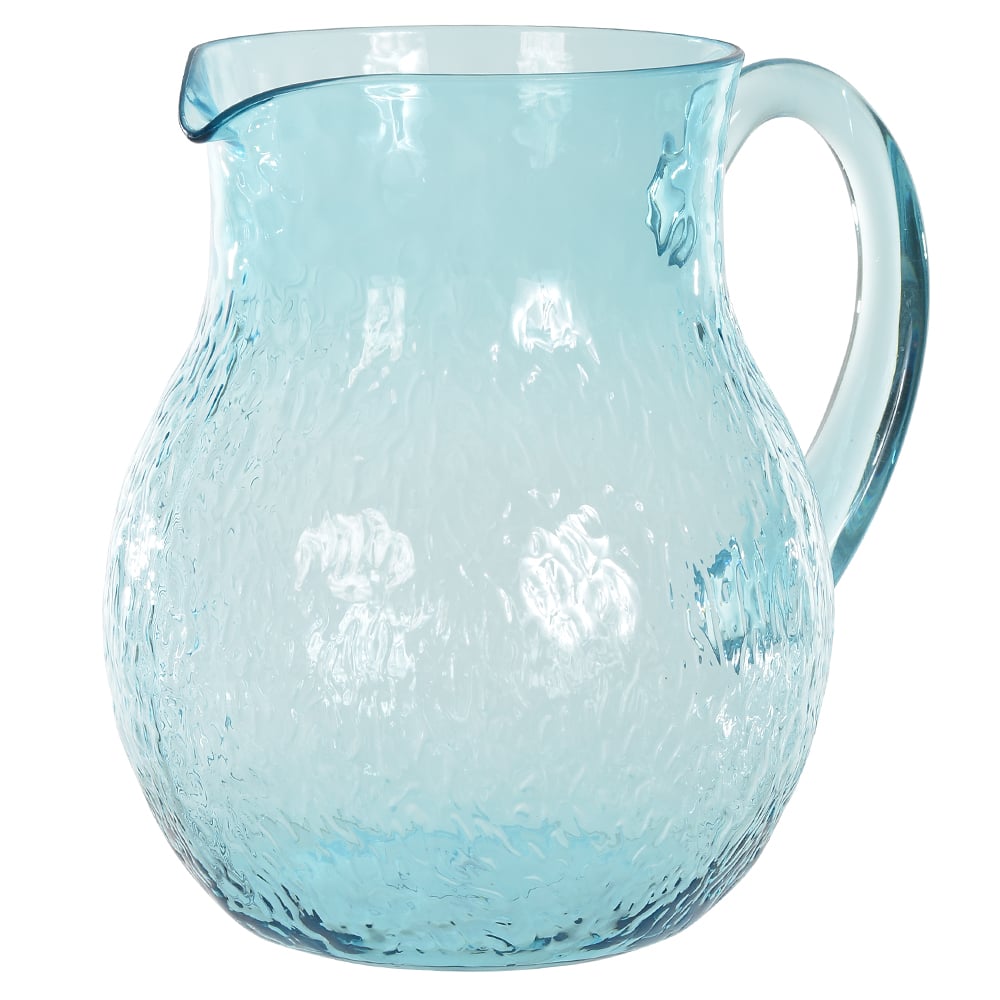 JARRA ACRILICO 3200ml 23,3X18X21,2cm MARTELADO (AZUL)