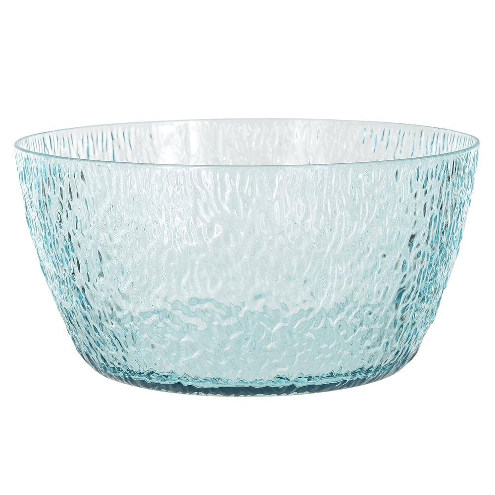 SALADEIRA ACRILICO 4400ml 12,5X25,4cm MARTELADO (AZUL)