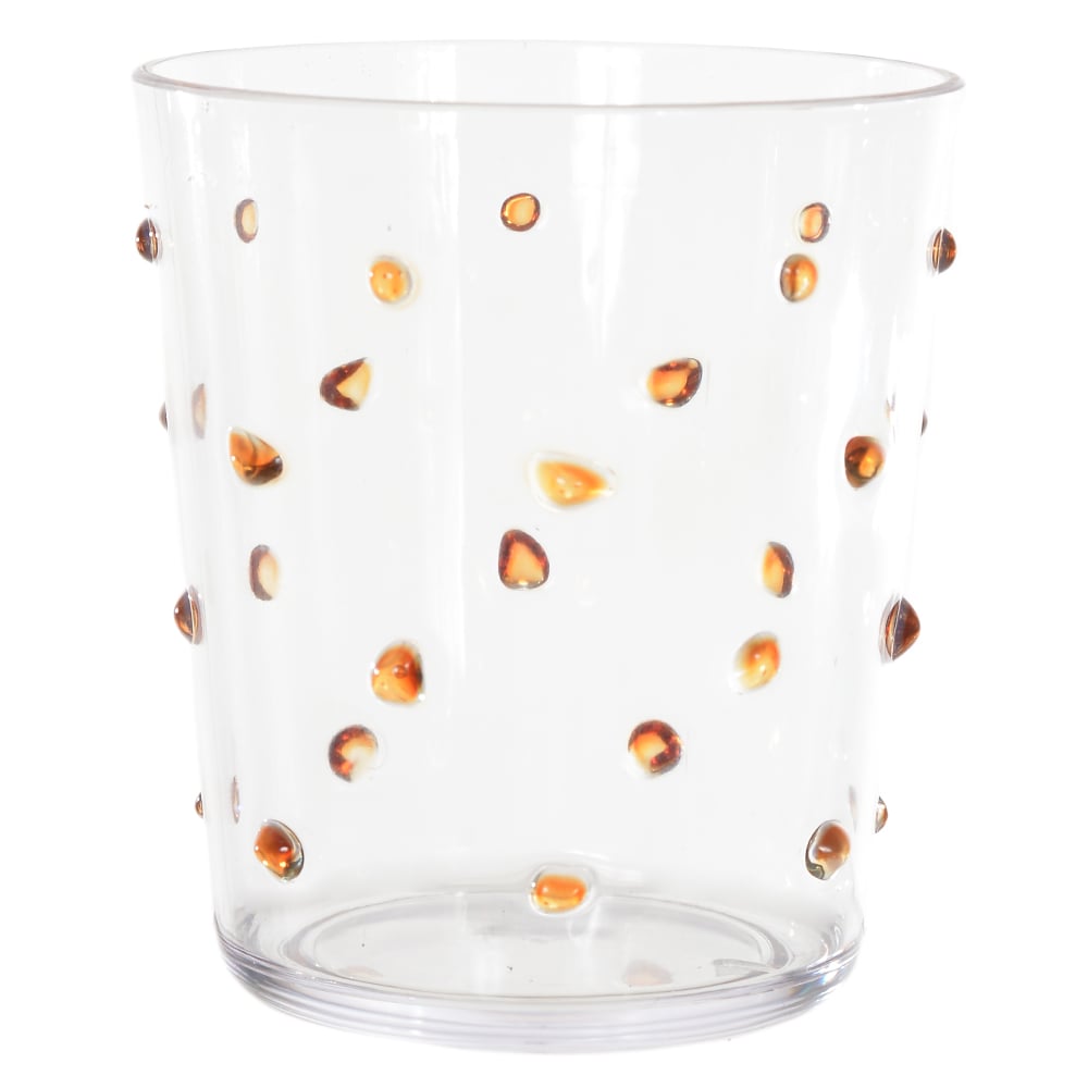 COPO ACRILICO 440ml 10,5X9,2cm MALDIVAS (AMBAR)