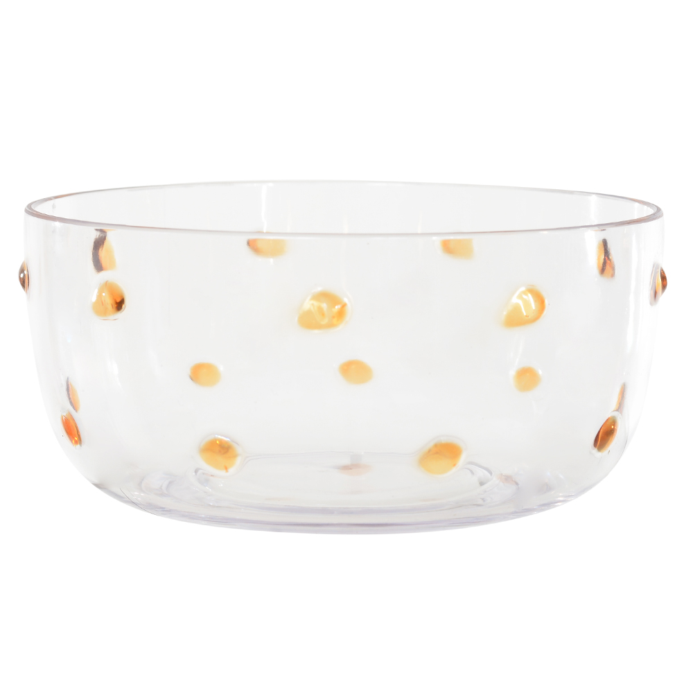 BOWL ACRILICO 870ml 6,45X13,6cm MALDIVAS (AMBAR)