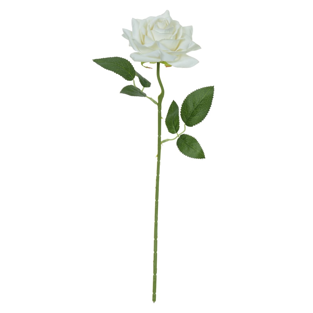 H.ROSA TRIANGULAR AVELUDADO (BRANCO) 51cm
