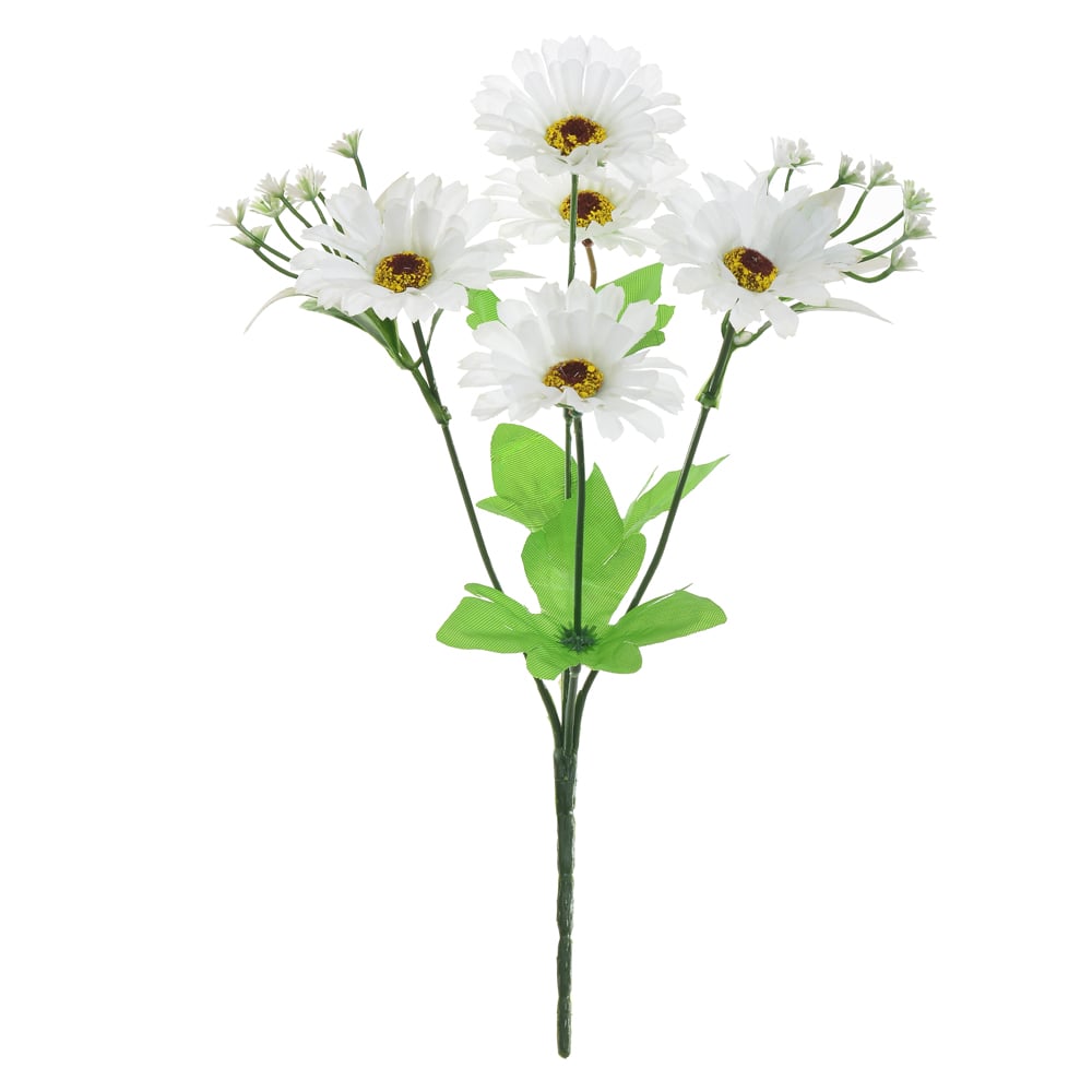 B.GERBERA X5 (BRANCO) 25cm