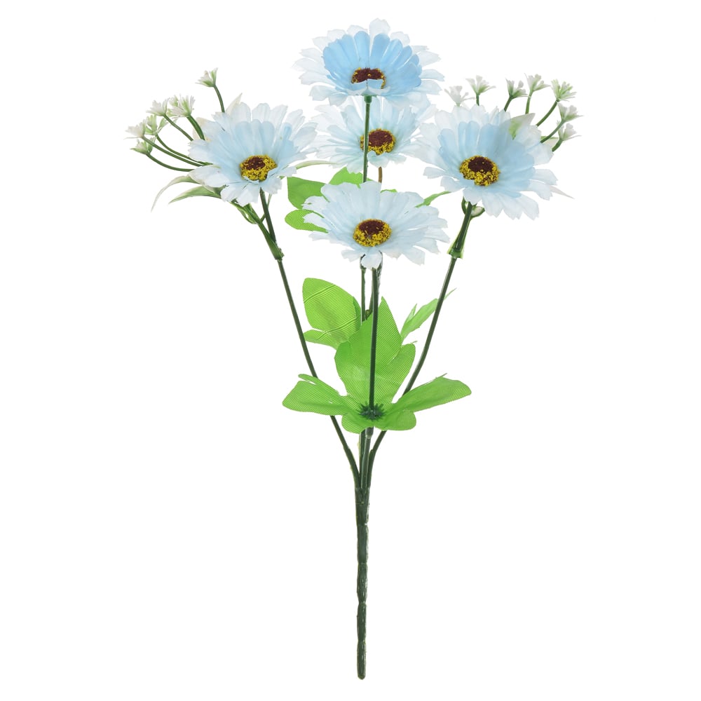 B.GERBERA X5 (AZUL) 25cm