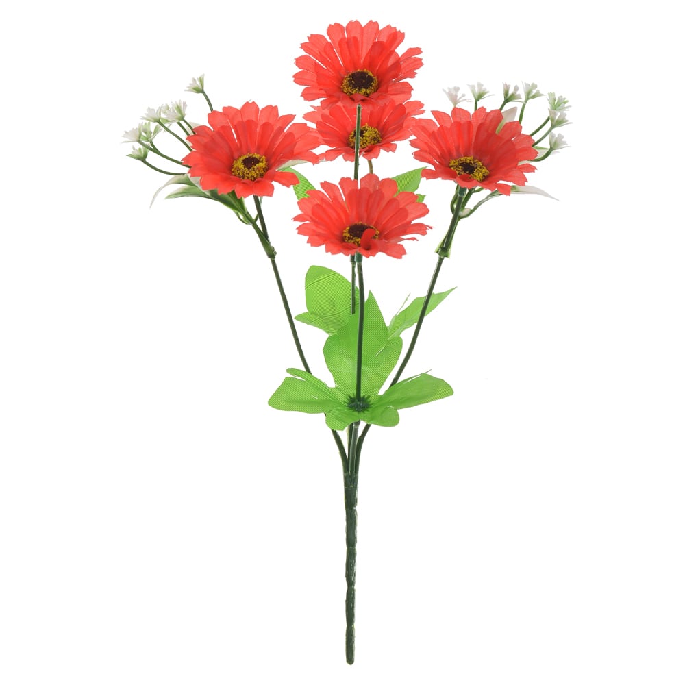 B.GERBERA X5 (VERMELHO) 25cm