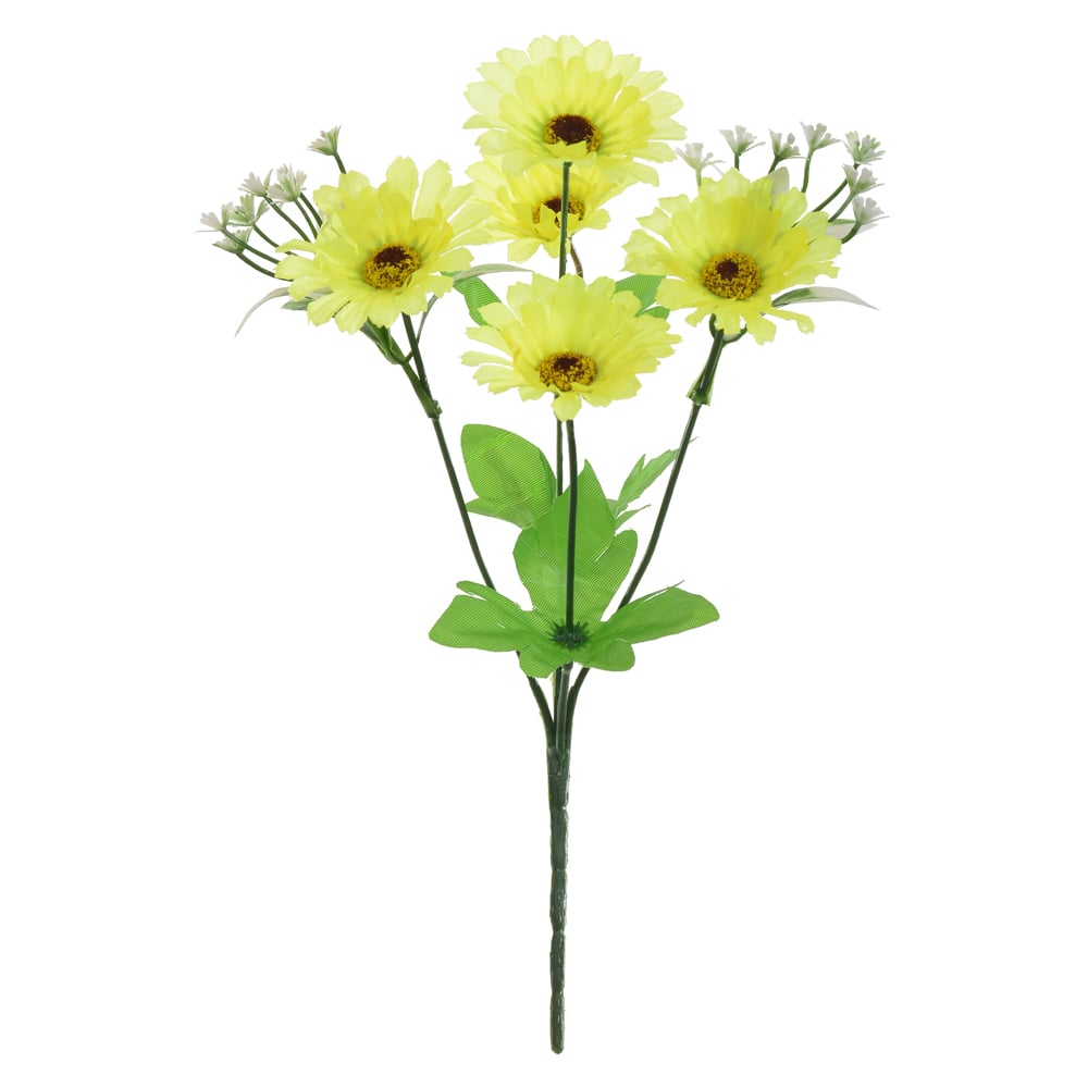 B.GERBERA X5 (AMARELO) 25cm