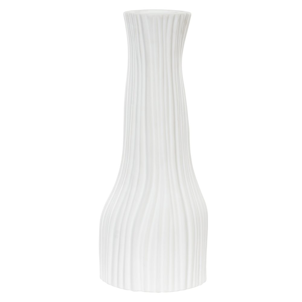 VASO DECORATIVO CERAMICA (OFF WHITE) 40,5X16X9,5cm