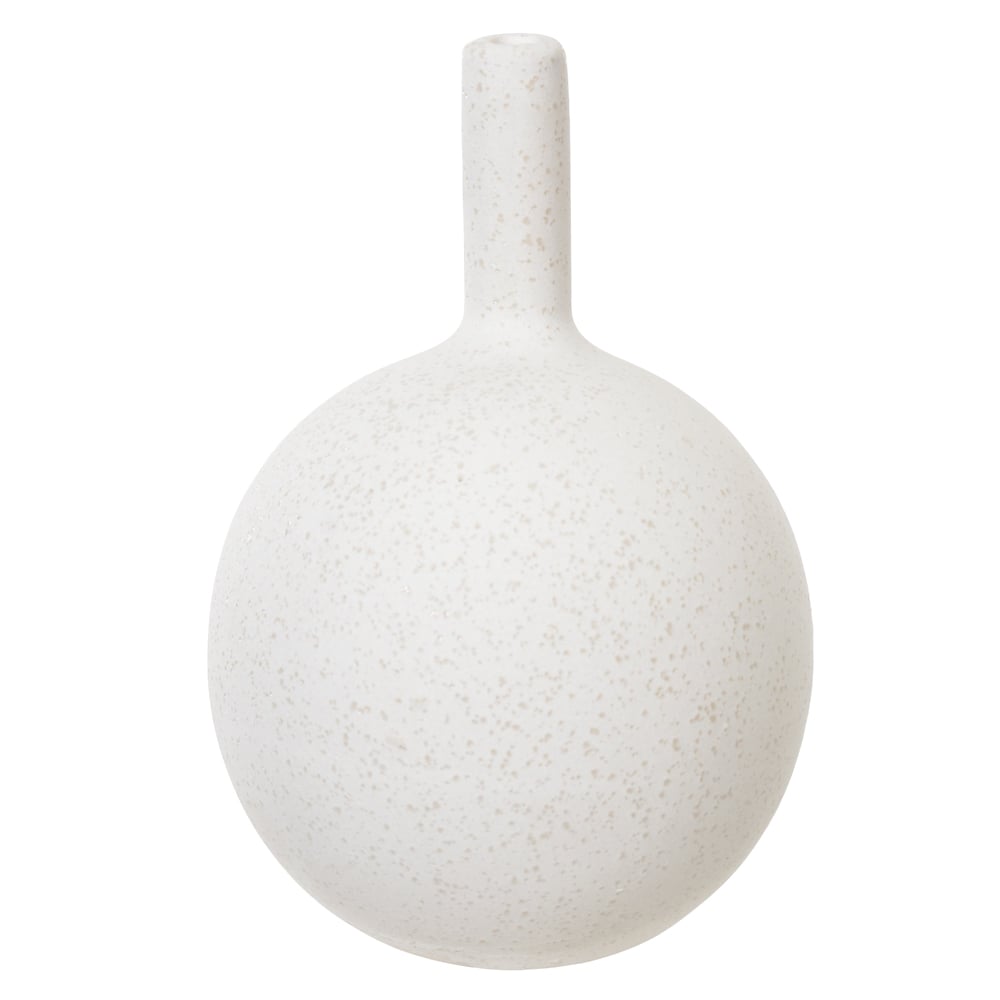 VASO DECORATIVO CERAMICA (OFF WHITE) 15X10X10cm