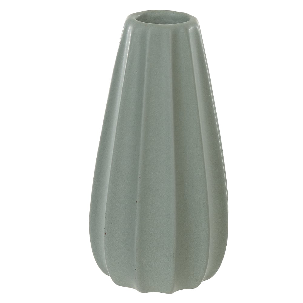 VASO DECORATIVO PORCELANA (VERDE) 13cm 7d