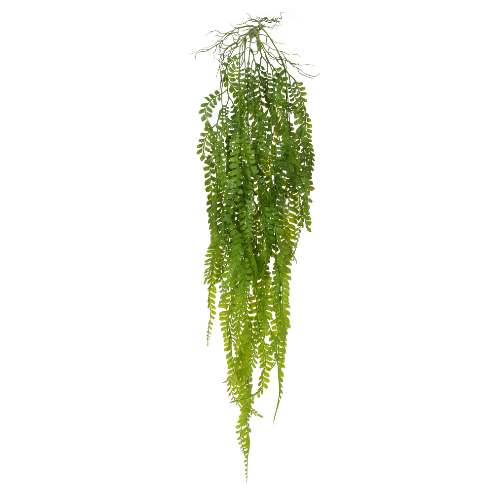 F.SAMAMBAIA PENDURAR C/PRINT PLASTICO X21 (VERDE) 1,15m